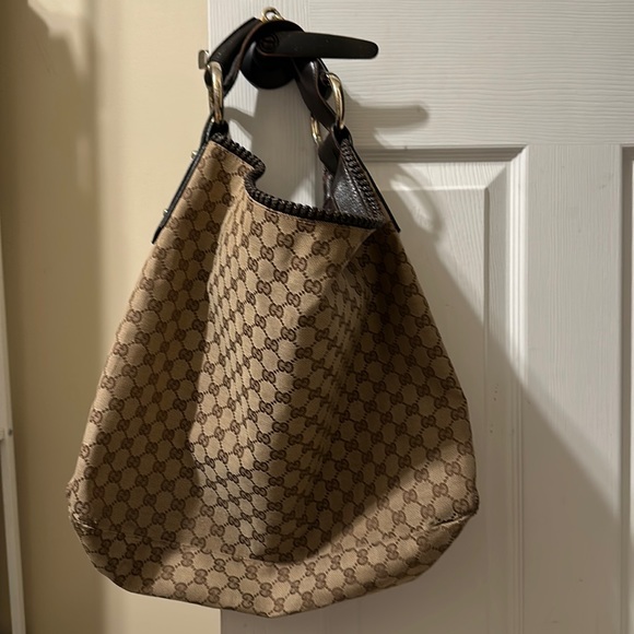 Gucci Handbags - Auth Gucci Horsebit Hobo X-Large shoulder bag